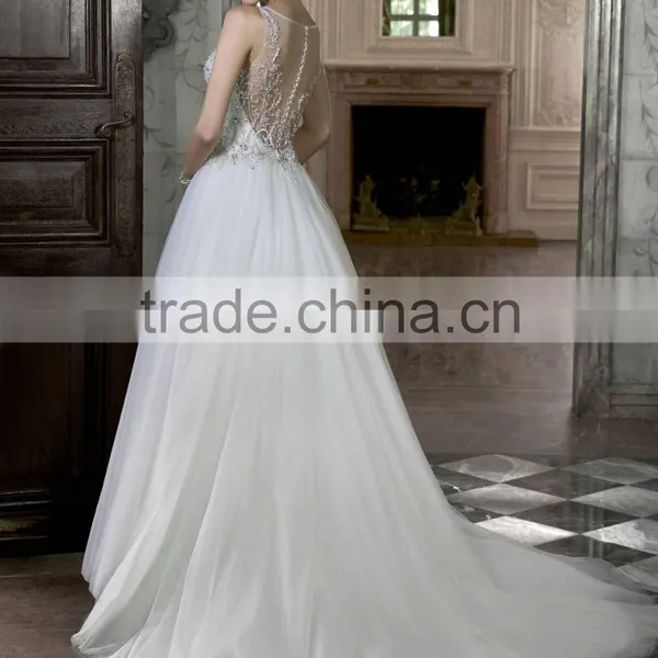 High Quality Latest Muslim Hijab Wedding Dress photo-5