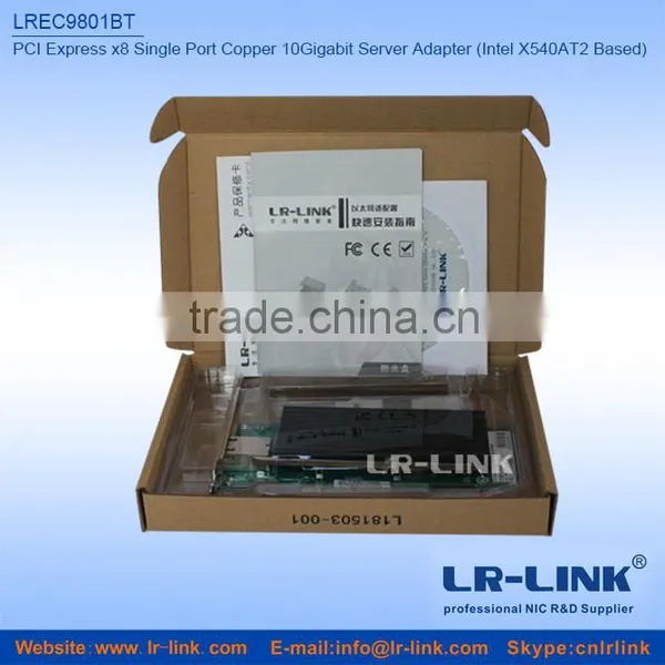 LR-LINK LREC9801BT PCIe x8 Single RJ45 10G Network Card Based On Intel X540AT2 Chipset photo-4
