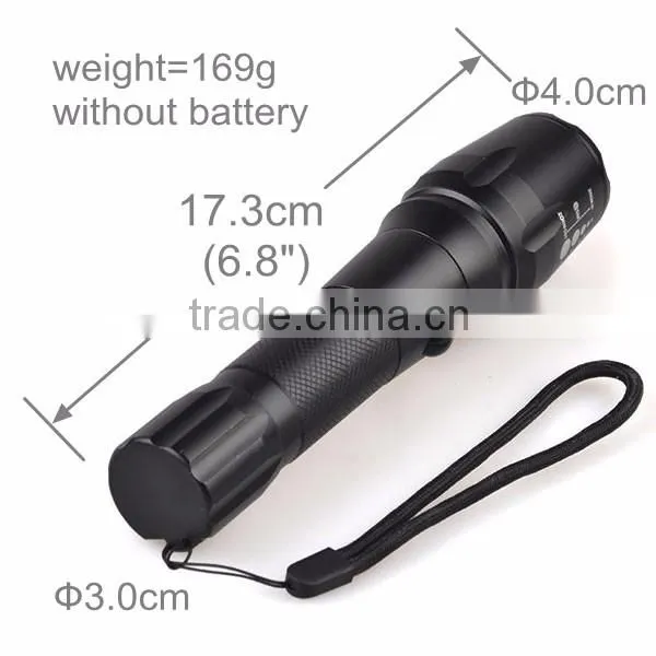 18650 Battery Powered 10w LED Torch Rechargeable photo-4