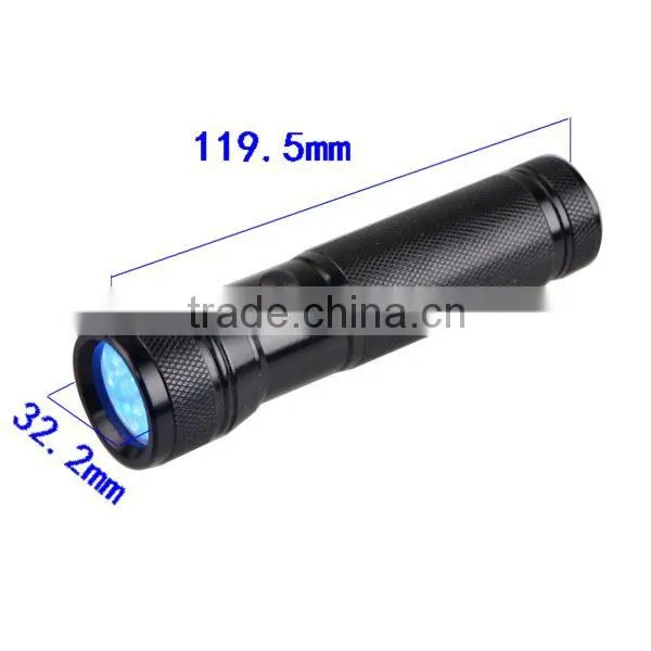 Aluminum Lamp Body Material and LED Light Source Blacklight Inspection UV LED Flashlight photo-5