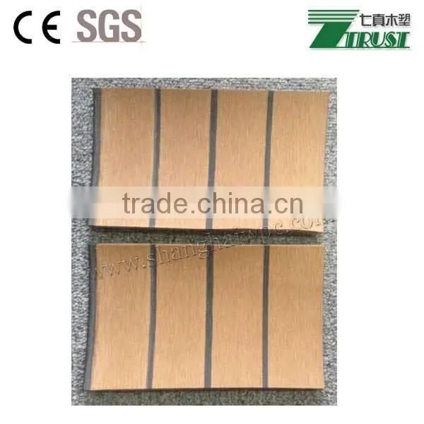 Marine Boat Yacht Synthetic Teak PVC 190*5mm Decking photo-5