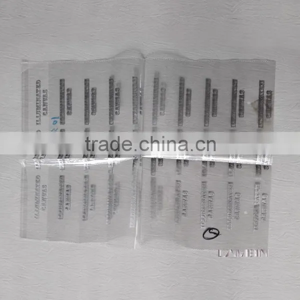 Silver Printing Packing Polybag for Men's Casual Garments photo-2