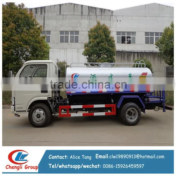 5000L Water Sprinkler Truck Water Bowser Tank Truck