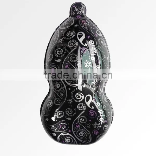 RISHINE 24 Cm*12.8cm*5cm Black/white Plastic Speed Shapes for Hydrographics Printing photo-3