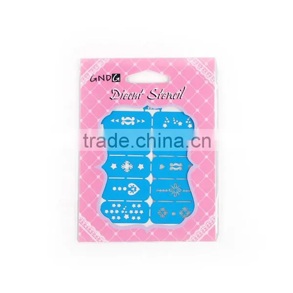 Laste Arrival Fashion DIY 3D Bule Black Colors Nail Art Decoration Nail Art Sticker Tips photo-2