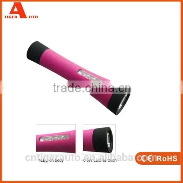 2015 Wholesale Dry Battery Trumpet LED Flashlight Torch photo-3