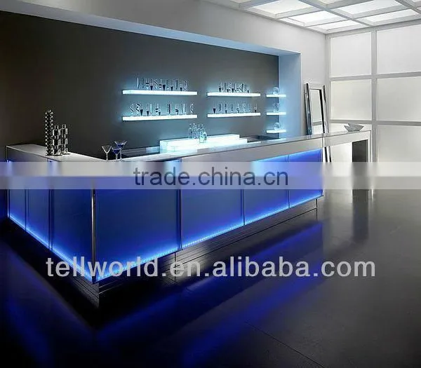 Wine Bar Counter for Sale/LED Bar Counter/durable Counter Top
