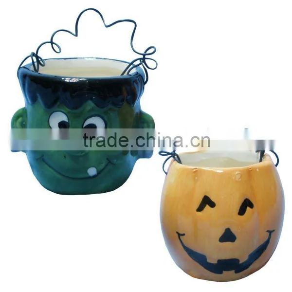 Holloween Novelty Ceramic Storage Jar