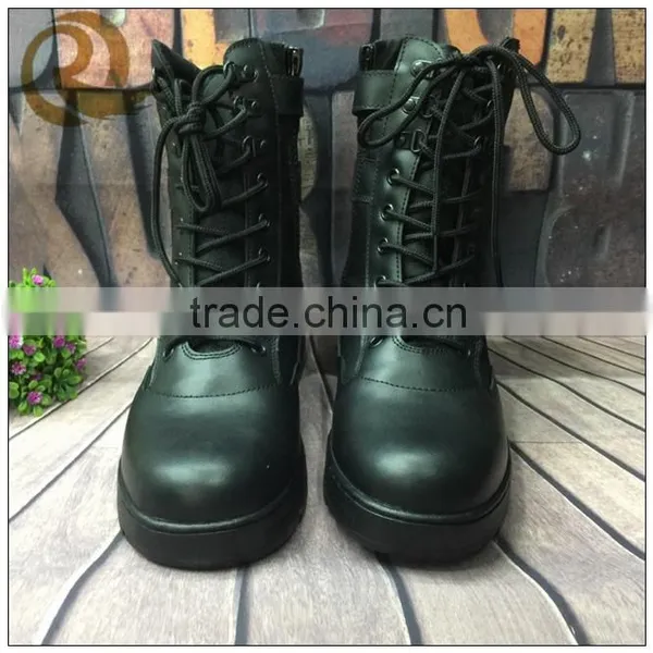 Factory Direct High Quality Black Combat Boots photo-2