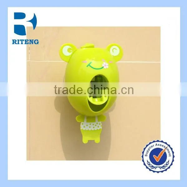 Rabbite Style Automatic Auto Toothpaste Dispenser Squeezing Device Toothbrush Holder photo-4
