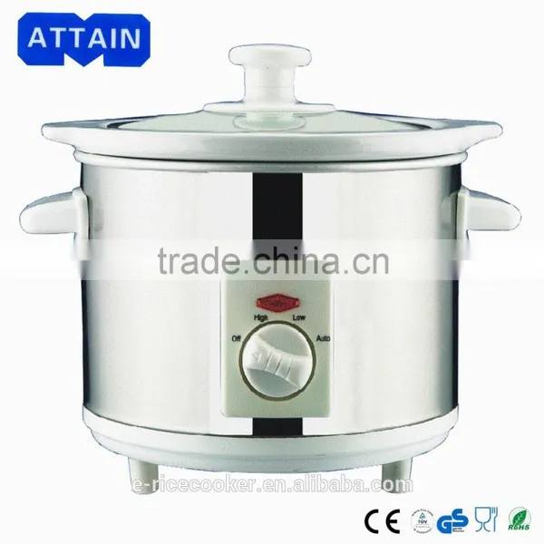 Kitchen Items Stainless Steel Slow Cooker photo-2