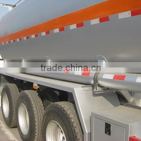 35cbm Dual-axle Fuel Tank Semi-trailer to Transport Fuel and Oil photo-2