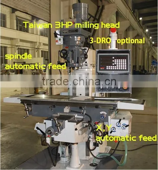 China Profect and Low Cost Auto-feeding Universal Milling Machine X6332C Price photo-3