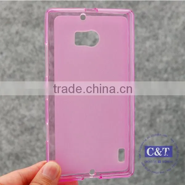 C&T Clear Slim TPU Flexible Soft Case for Microsoft Lumia 222 photo-2