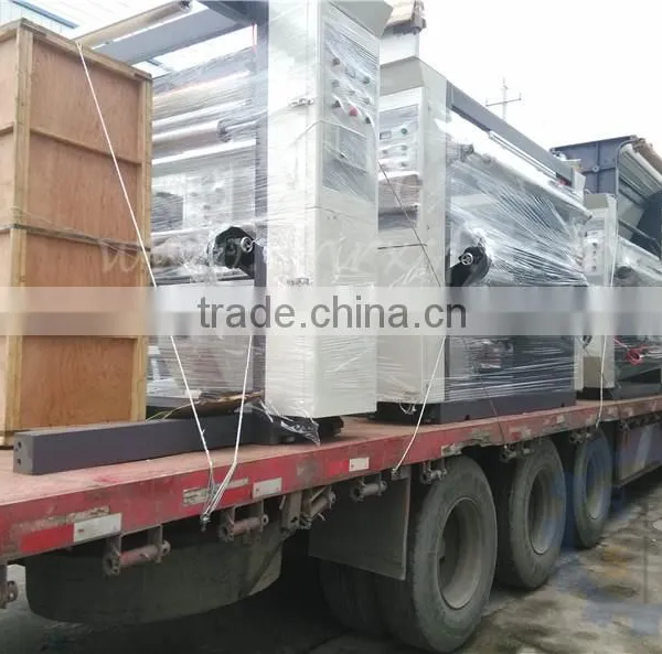 4 Color 1600mm Gravure Type Decorative Paper Printing Machine photo-6