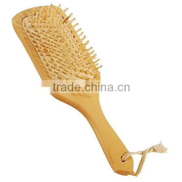 BIG Woodenbig Hair Comb Vent Brush Hair Keratin Care and Beauty Spa Massage Comb photo-2