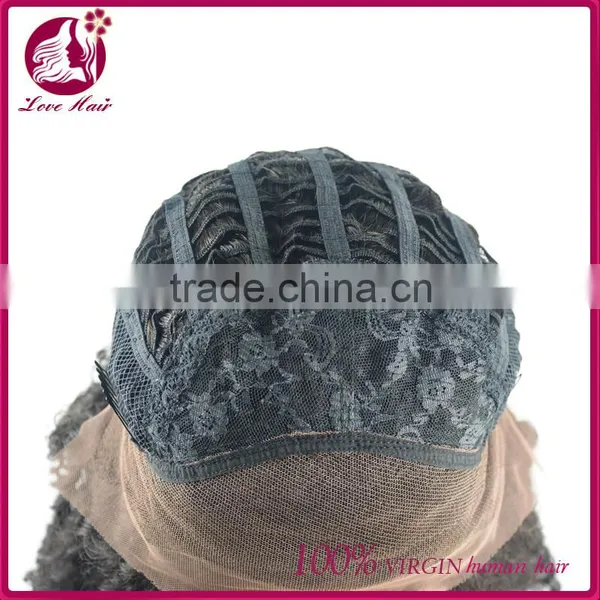 High Quanlity Lace Wig Human Hair Virgin Mongolian Lace Fabric Wholesale Human Jerry Curl Hair Wigs for Black Women photo-6