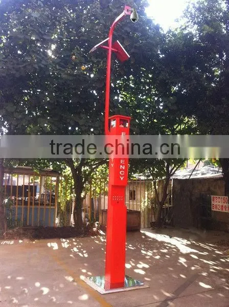 Solar Powered Sos Telephone KNEM-21 Telecom Security Alarm System Help Phone for City photo-3