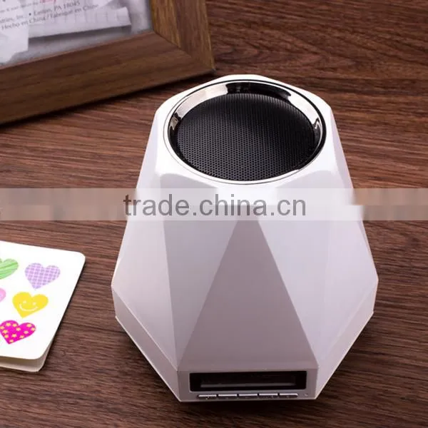 Alarm Clock Led Bluetooth Speaker for Home Decoration photo-4