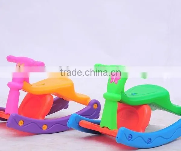 Kids Animal Folding Rocking Chairs Rocking Horse photo-2