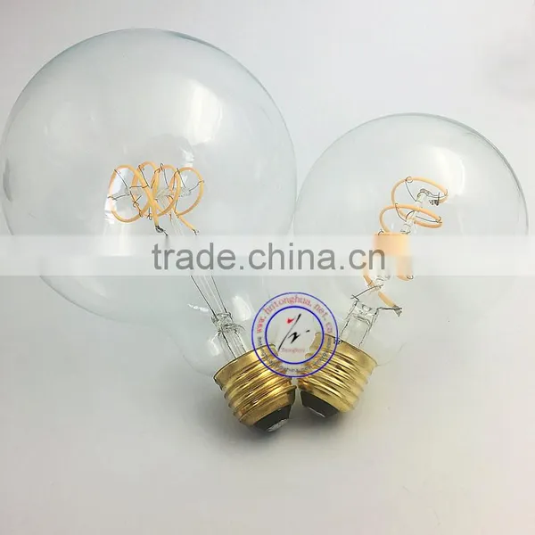 New Design Led Filament Bulb G80 E27 Base Vintage LED Light Bulb photo-5