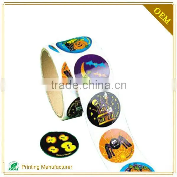 Custom Self Adhesive Sticker Paper Printing Roll Label Made In China photo-3