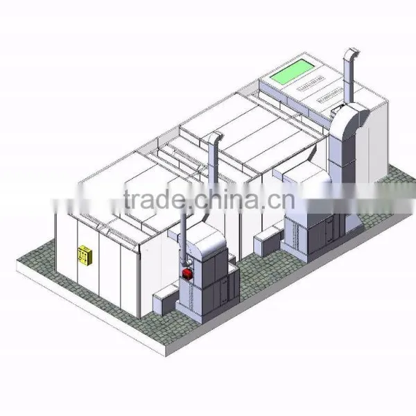 JF Glass Paint Booth for Sale Painting Line Wood Painting Line photo-2