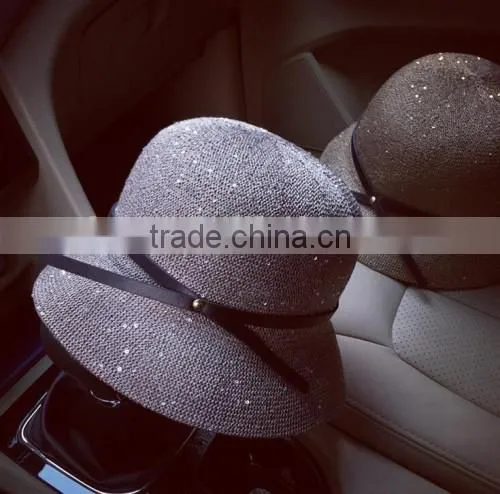 2016 High Quality Ladies Summer Knitted Hat Original Factory Direct Cheaper Terry Towel Bucket Hat photo-3