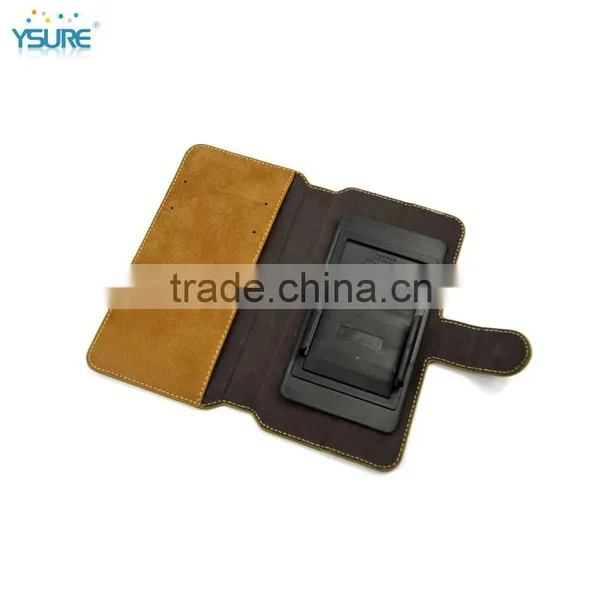 2015 New Design Universal Up and Down Slide Leather Case For Wiko Cink Peak 2 With up Down Slide photo-4
