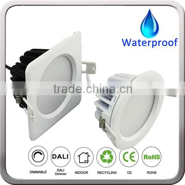 Round Recessed IP65 LED Dowlight for Bathroom With 2700K 3000K 4000K 6000K