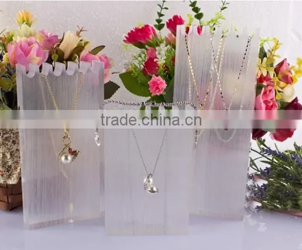 Hot Sale Acrylic Nacklace Display Crystal Block photo-5