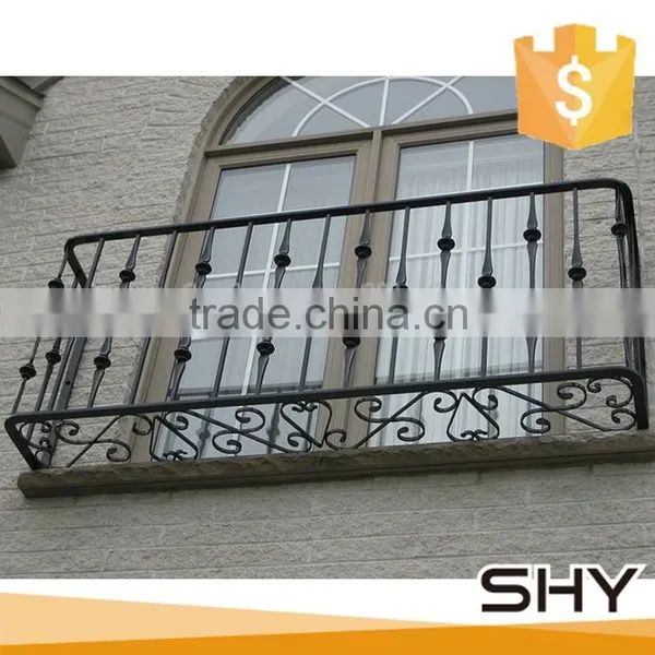 Balcony Decoration Wrought Iron Railings photo-5