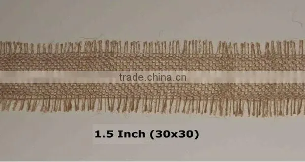 Frayed Burlap Ribbon