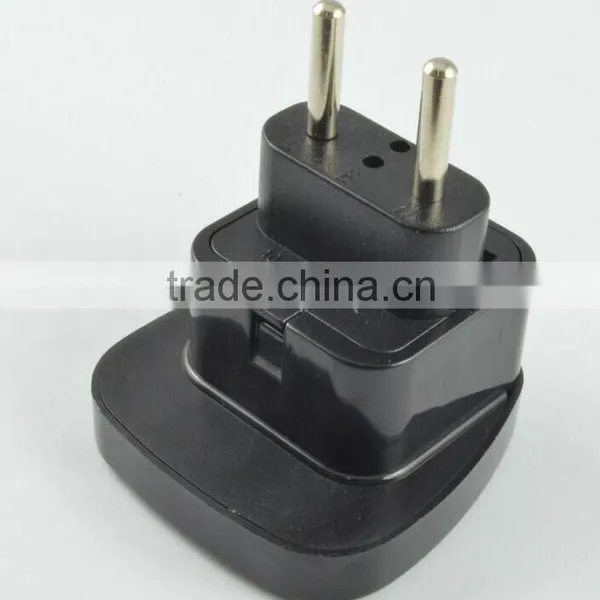 2016 Universal to Electric European Best Travel Adapter Schuko Plug photo-3