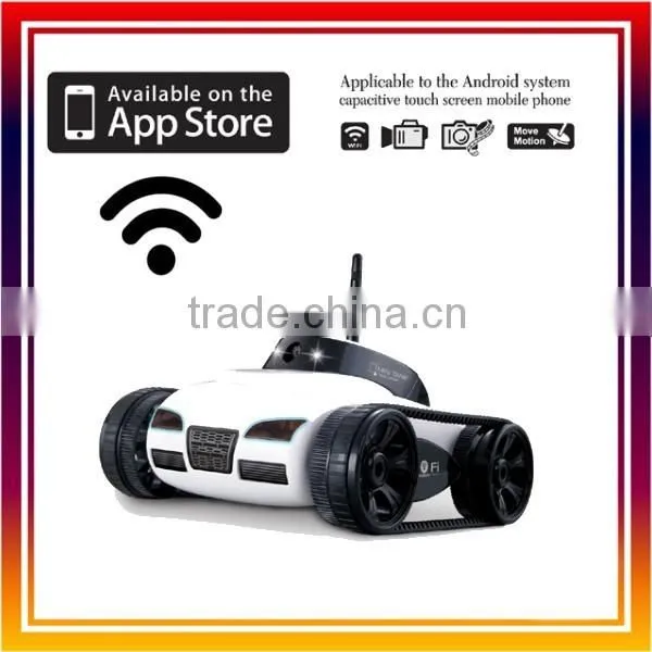 RC Tank With Camera, WIFI Control RC Tank, Mini WIFI IPhone Control Tank Real Time Transmission