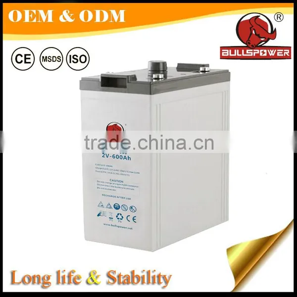 2 Volt Lead Acid Solar Panel Battery 2volt 500ah Battery for Solar System photo-3