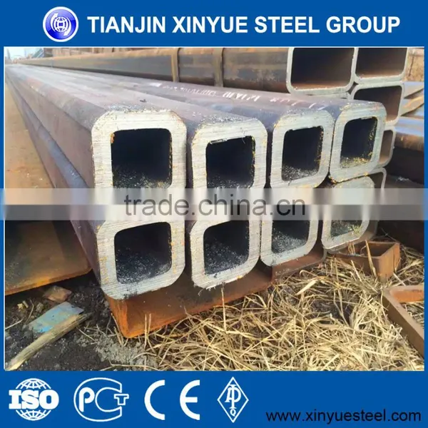 Rectangular / Square Steel Pipe / Tubes Hollow Section Galvanzied / Black Annealing photo-2