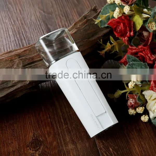 Electric Lotion Bottle Facial Steamer Matchine Mini Rechargeable Handy Usb Nano Steamer photo-3