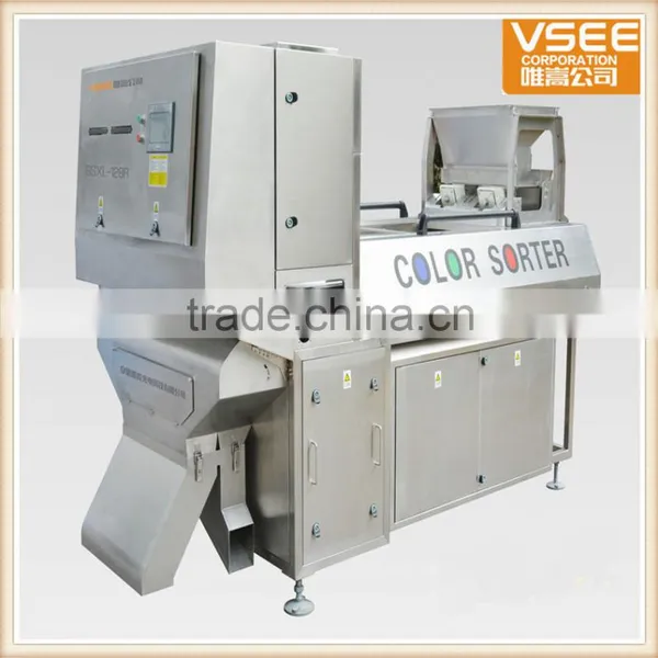 2016 Hot Sale! VSN3000-L600G Monochrome Peeled Garlic Belt Color Sorter With Blue Light photo-2