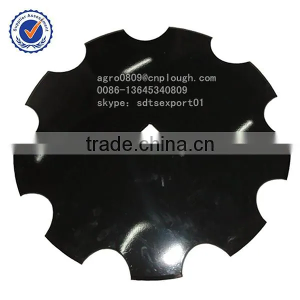 65Mn Scalloped Disc Blades for Sale