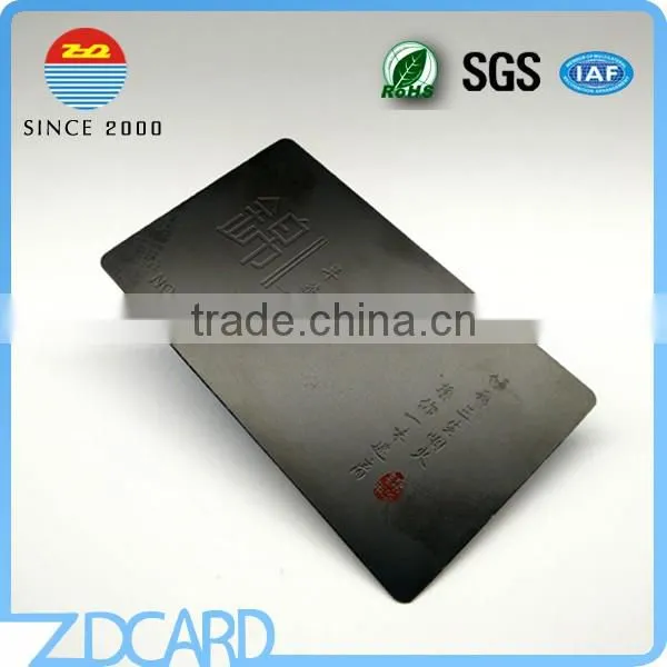 Custom Stainless Steel Matte Surface Blank Business Card photo-4