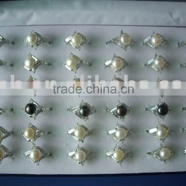 Pearl Ring/freshwater Pearl Jewelry