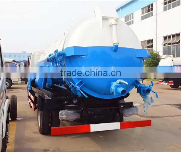 Dongfeng 4*2 Sewage Tanker Truck, 6000liter Sewage Truck photo-4
