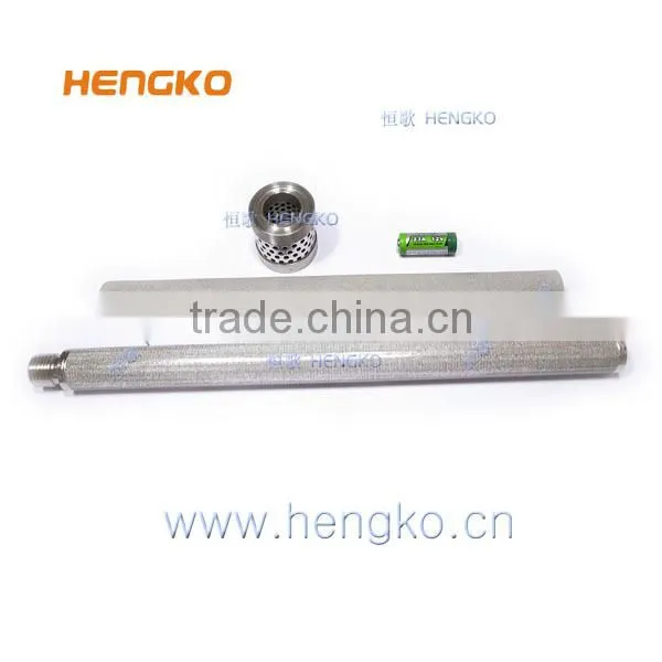 Sintered Micron Porous Stainless Steel Filter Canister photo-5