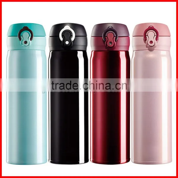 New Bike Bicycle 500ml Sports Stainless Steel Water Bottle Vacuum Flask Hot Cold photo-2