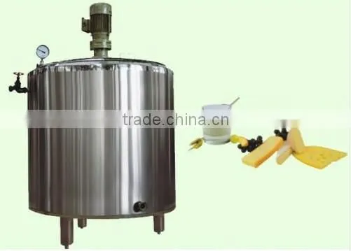 China GMP Standard Hot and Cold Storage Tanks for Ice Cream Production Line photo-2