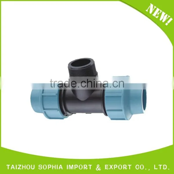 Hdpe pp Compression Fitting Ball Valve/union Push Fit Plumbing Hdpe Pipes Irrigation Valve