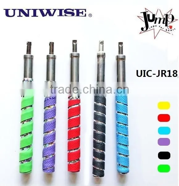 JR18- High Quality Metal Jump Rope Wholesale, Professional Bearing Crossfit Speed Skipping Rope. photo-4