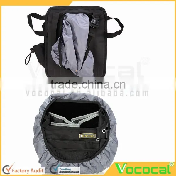 Car Trunk Organizer Auto Interior Removable Storage Mesh Debris Storage Pouch Head Seat Back Bag Hanging Zipper Bag photo-5