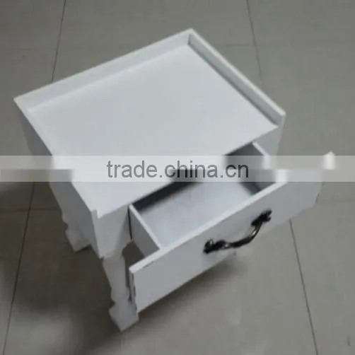 KD Packing French Style Bedroom Furniture Bedside Cabinet Made in China photo-2